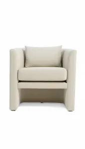 Barrel Upholstered Armchair