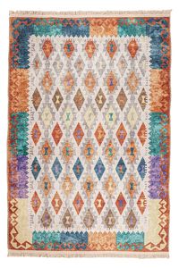 Badawi Digital Woven Rug Multicolor