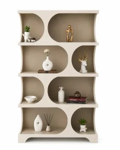 Shelves Unit By Trozo In Counter Wood & MDF