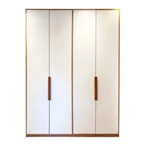 Two Tone Wardrobe - Spacious MDF Design