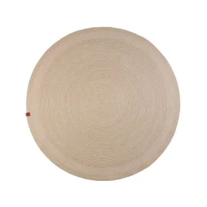 Jute & Cotton Round Rug