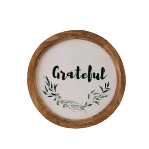 Grateful Boho Wood Circle