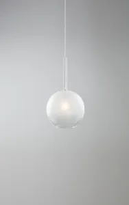 Blow Frosted Suspension - Small - White