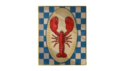 Red Lobster Wall Art Print