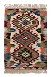 Desert Diamond - Handmade Noul Wool Kilim