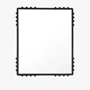 B&B Mirror - Rectangular Black Frame