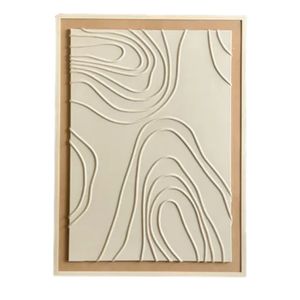 Organic by N. - Textured Oil Wall Décor