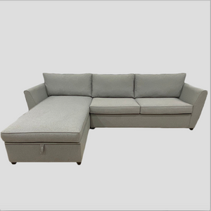 Lamego 3 Seat Corner Sofa Bed - Upholstered - Chaise Lounge