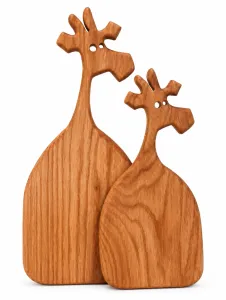 طقم الواح تقطيع على شكل زرافه كات وودي