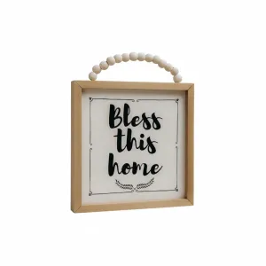 Bless This Home Beaded Frame