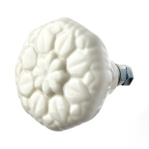 White Moroccan Nights Knob