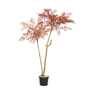 Artificial Woody Red Fern 120 cm