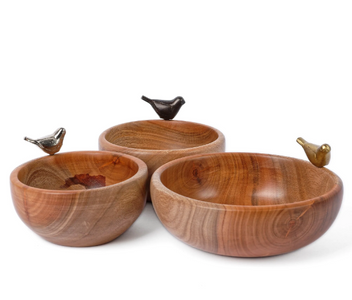 3 Bird Bowl Set