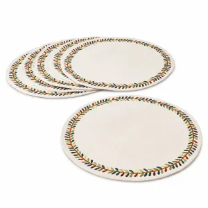Fall Wreath Placemats Set