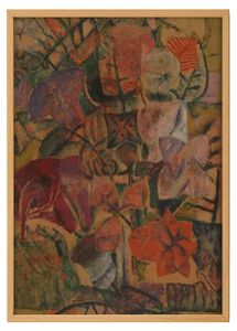 Floral Bouquet Oil Painting Print