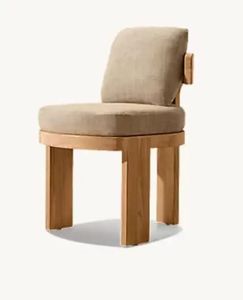 Rome side chair - Pitch pine Outdoor