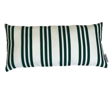 Striped Fabric Green Cushion