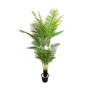 نبتة نخيل صناعية باللون الأخضر الطبيعي