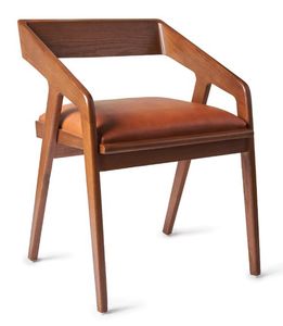 Zok Dining Chair – Solid Wood Frame With Upholstered Seat