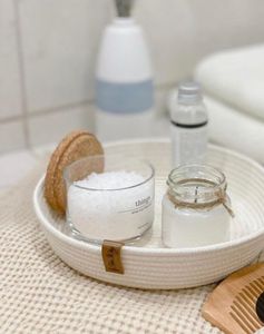 Woven cotton organizer