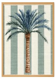 Palm Tree Hamptons Print