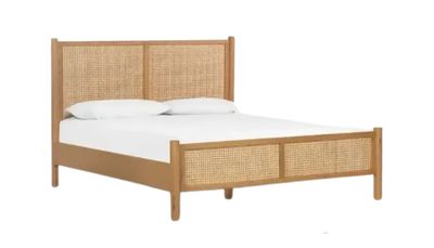 Boho-Chic Cane Bed