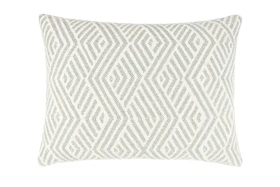 Sakkara Pattern Aqua Cushion