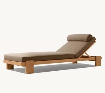 California Sunbed Solid Wood