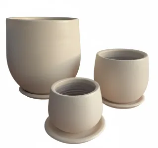 Ivory Pot Set