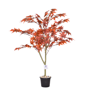 Artificial Red Ficus Tree 120 cm