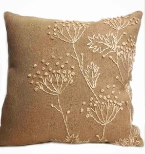 Corner Wildflower Linen Cushion