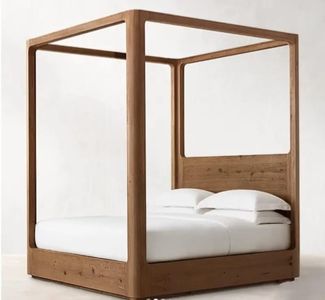 Boho-Chic Canopy Bed