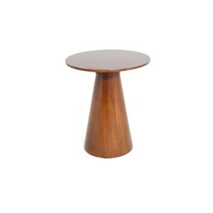Zodic Side Table – Modern Beech Wood Accent Table for Living Spaces