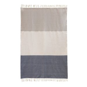 Sahel Navy & Beige Throw