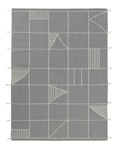 Bedrock Geometric Wool Rug