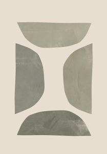 Olive Frame Prints Set
