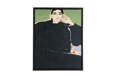 The Pause – Framed Carpet Wall Art