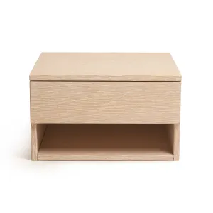 طاولة سرير لامينيت مزودة بدرج