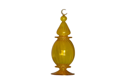 وعاء زجاجي أصفر إسلامي YL-A-3004