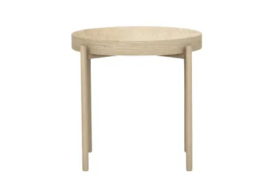 Otto Side Table With Round Top & Sleek Design