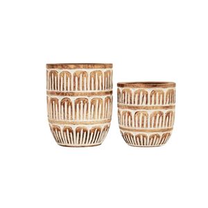 Elephant Plant Pot Set