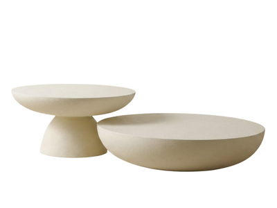 Belo Fiberglass Center Table Set