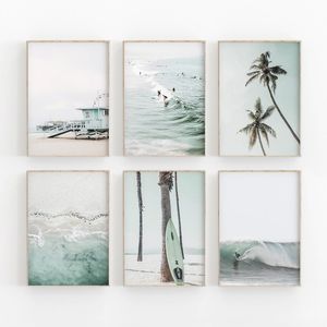 Beach Prints Set of 6