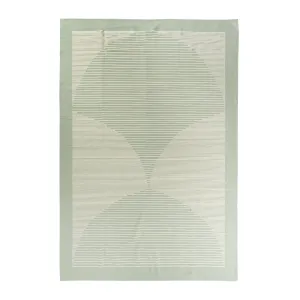 Handwoven Lotus Cotton Rug – Minimalist Modern Design