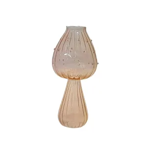 Pink Mushroom Decorative Vase