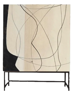 خزانة بار دالي -  رسم فرشاة حر أنيق