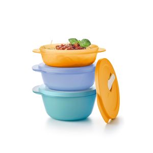 Microwave Container Set (400, 600, 800 ml)