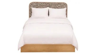 Piani Bed Upholstered Headboard Single