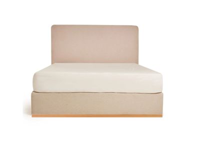 Simple Fully Upholstered Bed