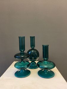Long glass vase
